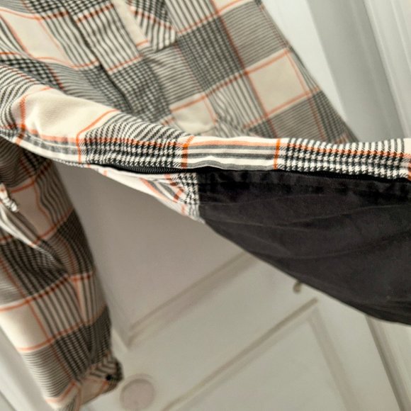 Burton AG Analog ATF Hooded Anorak Size L Snowboarding Fashion Houndstooth Plaid - Picture 5 of 6